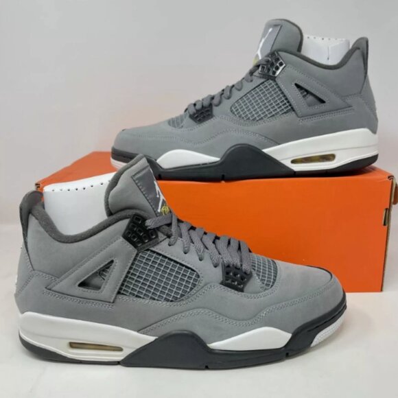 Men Jordan 4 Retro Cool Grey (2019) - Picture 1 of 6